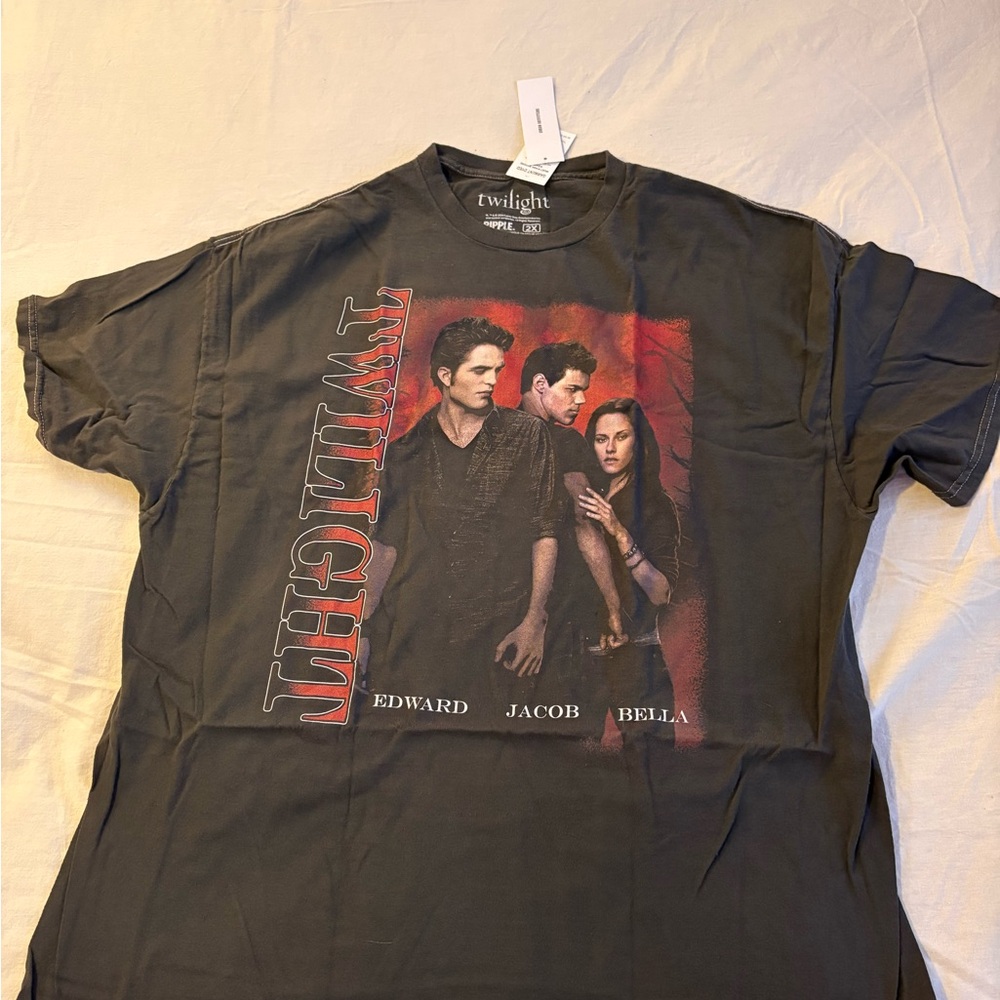 Urban Outfitters Twilight Graphic Tee - Gray